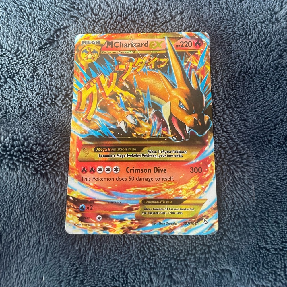 Pokemon M Charizard EX Y Secret